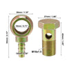 Motorcycle Bronze Tone Banjo Bolt Kit M18x1.5 with Copper Washers