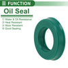Oil Seal 22x38x8mm Rotary Shaft Seal TPU Green 5 Pcs