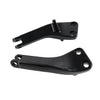 Harley Dyna FXDF FXDL FXDC FXDWG Black Passenger Foot Peg Mount Brackets