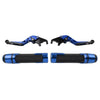 Aprilia Tuono V4 Folding Extendable Brake Clutch Levers & Handlebar Grips (2011-2023)