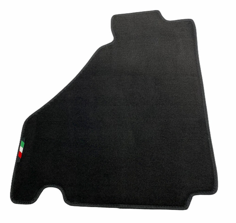 Ferrari F430 2004-2009 Black Tailored Carpets with Emblem Floor Mats