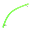 Hose 4pcs 4.5mm Inner Dia Motorcycle Petrol Fuel Line Tube with Clamps Green