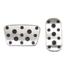 Toyota Land Cruiser Prado Stainless Steel Brake Gas Pedal Covers (2010-2022)