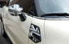 MINI Cooper F54 F55 Door View Mirror Cover Cap Black Union Jack (14-19)