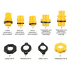 Auto Cooling System Radiator Coolant Filling Funnel Kit (Fits Most Vehicles)