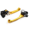 RMZ450 Golden CNC Aluminum Brake Clutch Levers (2005-2022)