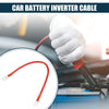 Car Battery Inverter Cable 8AWG 1ft Robust Battery Copper Wire Red