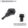 Jeep Windshield Washer Nozzle & 6 x Hose Connectors (2007-2018)