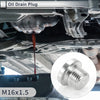 Car Motorcycle 1 Set Engine Oil Drain Plug with Gasket