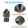 Creality CR-10 Ender 2 3 5 Series 10Pcs Hardened Steel Nozzles