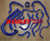 Toyota Supra MA70 MK3 (1986-1992) Blue Silicone Radiator Hose 3.0L