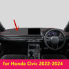 Honda Civic RHD / PU Leather / Dash Mat Dashboard Pad Cover (2022–2024)