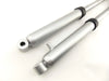 PY50 JBS Silver Front Fork Leg Set LH RH Suspension Shocks (All Years)
