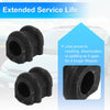 Nissan Altima Black Stabilizer Sway Bar Bushings (2002-2006)