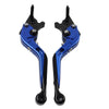 Honda ADV150 CNC Blue Extendable Brake Clutch Levers (2019-2020)