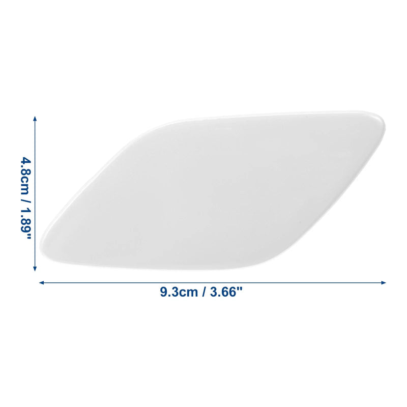 BMW 335i White 1x Front Bumper Headlight Washer Nozzle Cover Cap