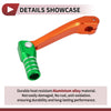 Honda CRF150F 2003-2017 - Orange Green Silver Tone Shifter Lever