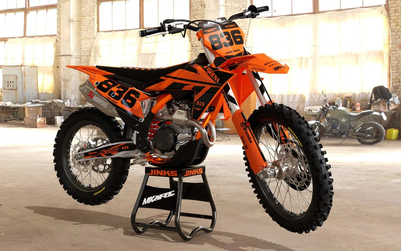 KTM 50 (2009-2015) Decals Custom Graphics Kit Jinx Style Sticker