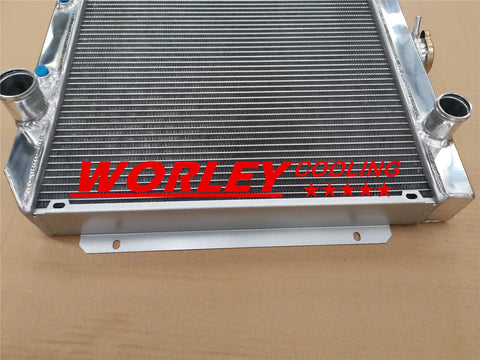 Ford Falcon XR XT XW XY Windsor 289 302 351 Aluminum Radiator & Fan (1966-1976)
