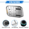Dodge Challenger Durable Metal Silver Tone Transmission Filter