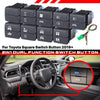 Toyota Dual Dashboard Control Square Switch Button with Harness