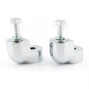Honda VTX1300C Chrome Handlebar Riser Clamp Kit (2004-2009)