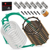Suzuki QuadSport Z400 Heavy Duty Clutch Friction Plates Kit (2003–2006)