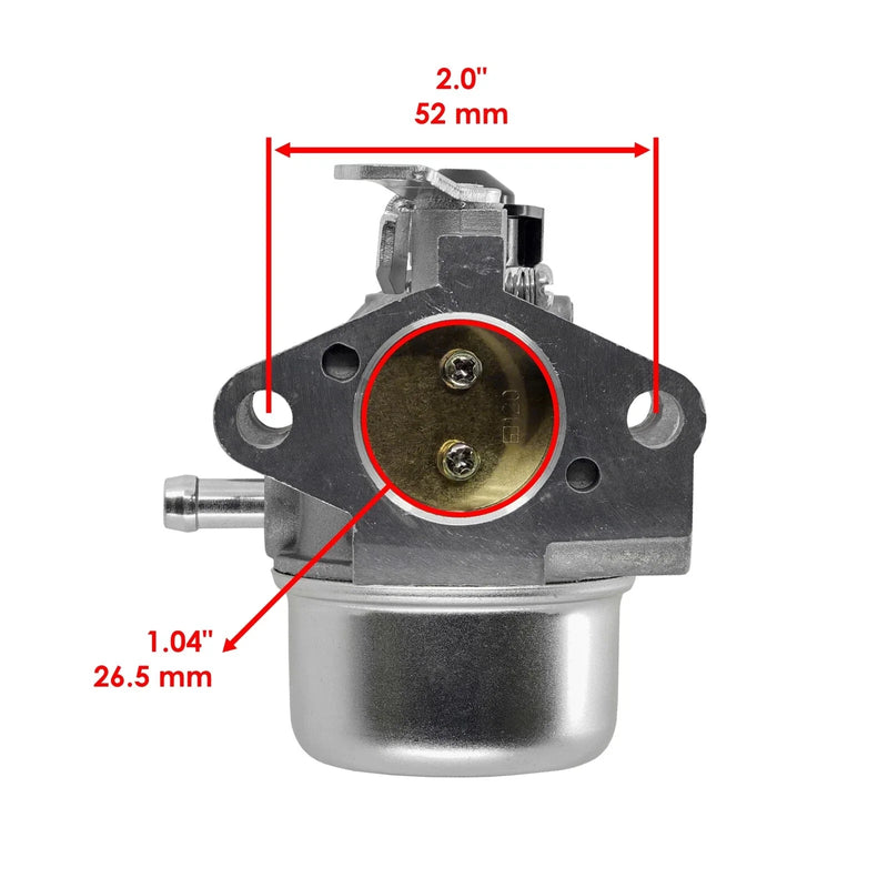 Kohler CH12.5 Engines 26mm Bore Caltric Carburetor