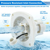RV Camper White Water Inlet Connection / Pressure Reducing Fill Hatch