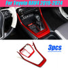 Toyota RAV4 Red Console Gear Shift Panel Cover Trim (2019–2024)