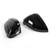 Audi A4 B9 S4 A5 S5 RS5 Glossy Black Mirror Cover Caps (2016+)