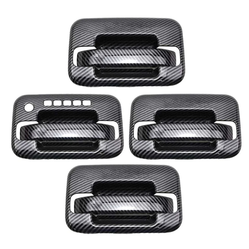 Ford F150 Raptor Carbon Fiber ABS Exterior Door Handle Dish Cover (2004-2014)