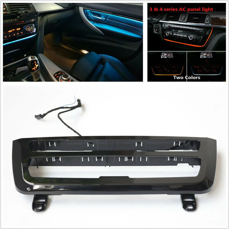 BMW 3 4 Series LED Dashboard A/C Panel Light (2013-2020)