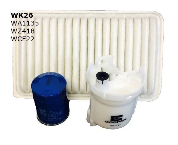 Toyota Camry ACV36 2.4L 2AZ-FE Filter Service Kit (2006–2011)