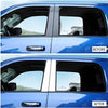Ford F150 2004-2014 Chrome Window Cover Trim (2 x Door Post Pillars)