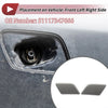 BMW X1 (2010-2015) Silver Tone Washer Nozzle Cover Cap