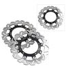 Yamaha XJ6, YZF R6, FZ6 Fazer, MT03 Black Front Brake Disc Rotors (2006-2020)