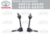 Toyota 4Runner FJ Cruiser GX470 2 x Front Stabilizer Link LH RH (2003–2009)