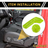 Jeep Gladiator JT (2018-2024) Green Seat Adjustment Button Cover Trim