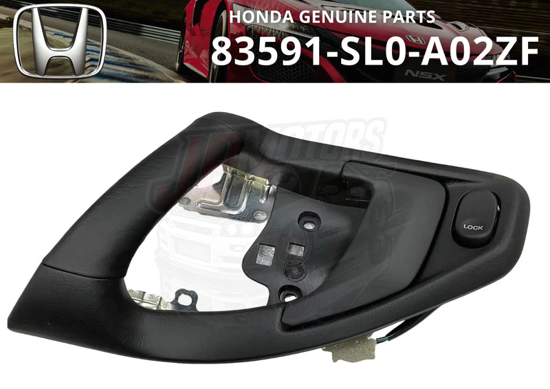 NSX Left Front Door Handle Assembly Leather (1990–2005)