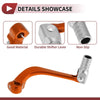 Honda CRF110F (2013-2018) - Orange Silver Tone Folding Shifter Lever