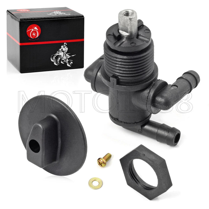 Polaris Sportsman Fuel Valve Petcock 3 Way & Knob NUT (2000–2023)