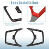 Ford Mustang Car Front Headlight Lamp Switch Trim Covers (2015-2020)
