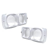 Isuzu Faster KB / Bedford KB 1972-1980 Chrome Headlight Light  Door x2
