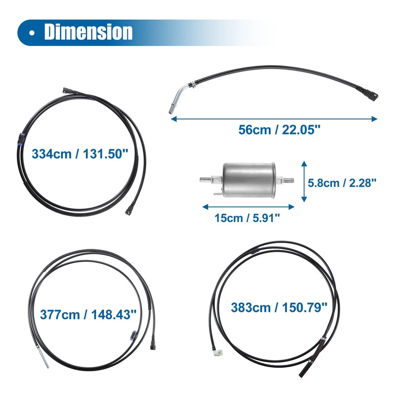 Chevy Silverado 1500 Fuel Lines Kit