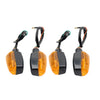 Suzuki GSF600 GSF650 GSF1200 Yellow Indicator Flasher Blinkers (1995-2006)