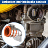 GY6-125 150 4T 1.3" Intake ID Orange Carburetor Interface