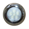 Boat / Marine / Caravan Flush Mount Stainless Steel LED Interior Light 12V