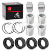 Honda Sportrax 400 TRX400EX Front Lower/Upper A-Arm Bushings (1999-2008)
