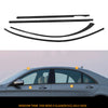 Mercedes Benz S-Class W222 Gloss Black Window Strip Trim (2013-2022)